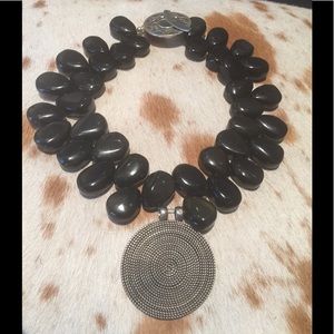 Make an Outfit Sterling Silver Statement Necklace